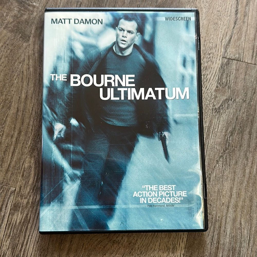 The Borne Ultimatum DVD Starring Matt Damon